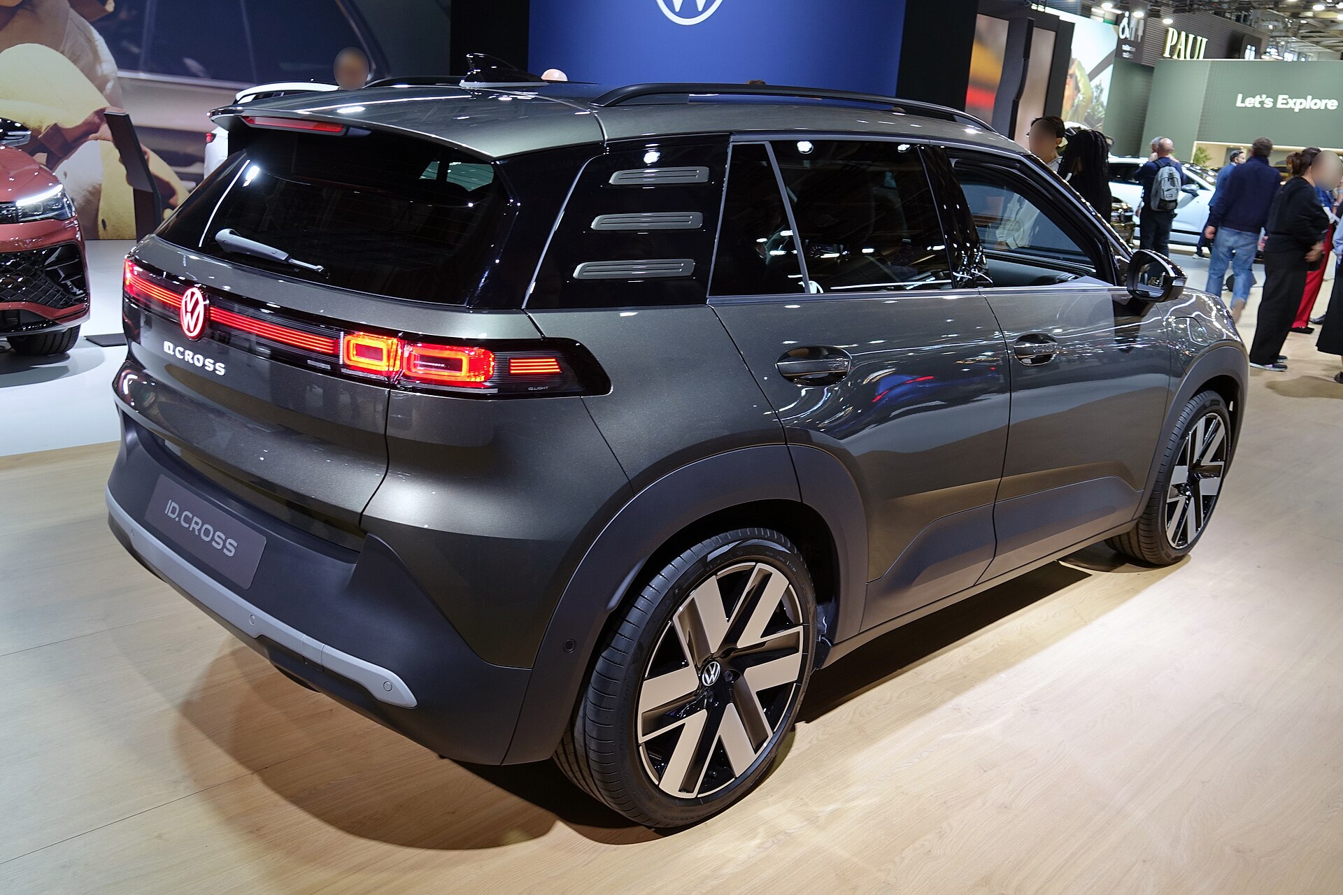 Volkswagen ID. Cross – kompaktní elektrické SUV, zadní část