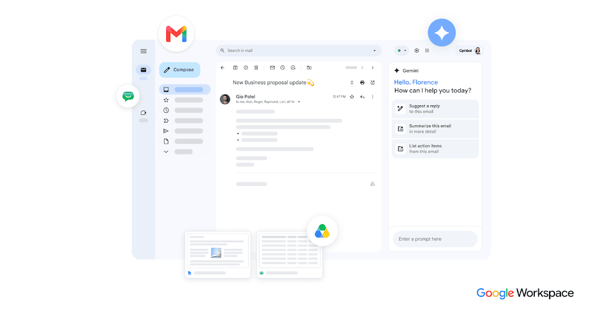 Gemini v Google Dokumentech