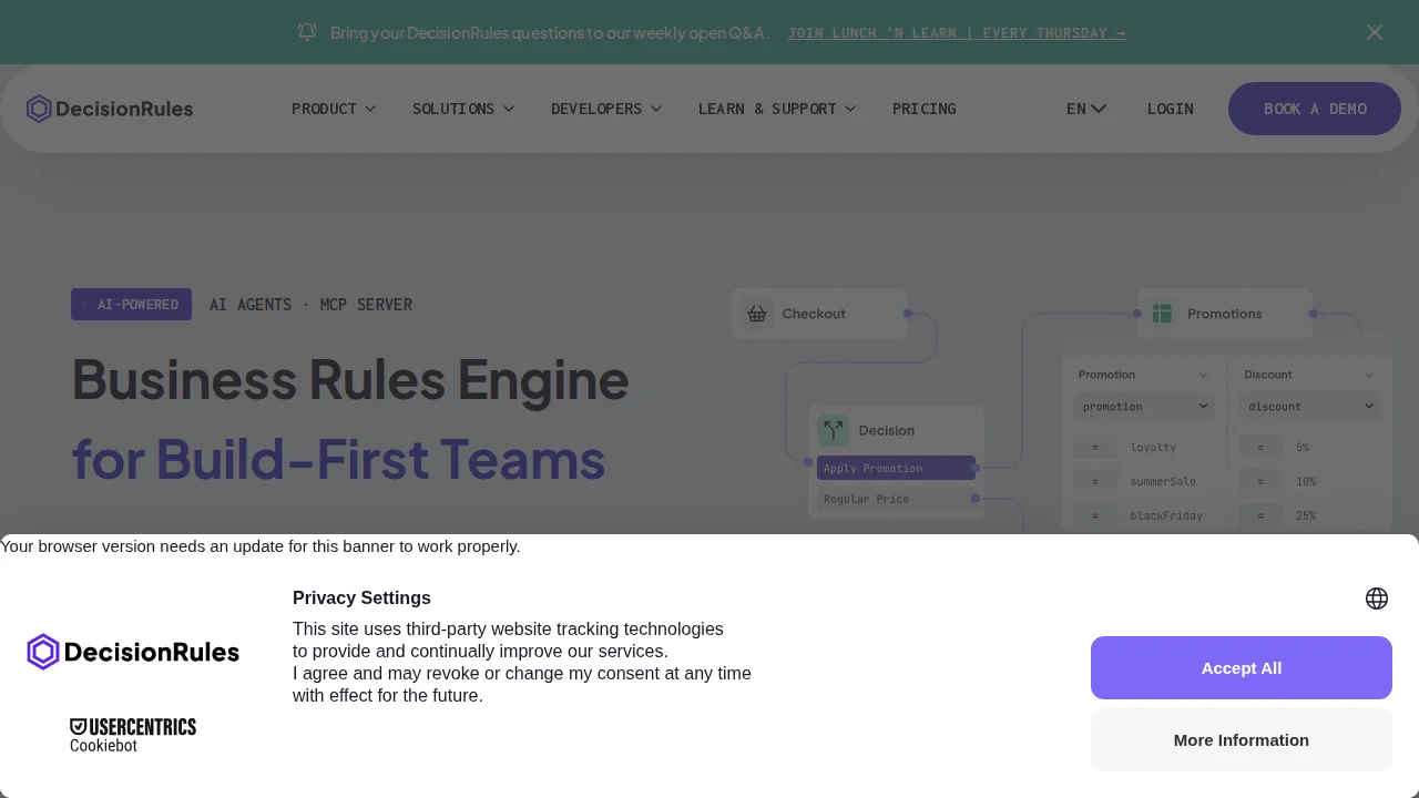 Screenshot DecisionRules