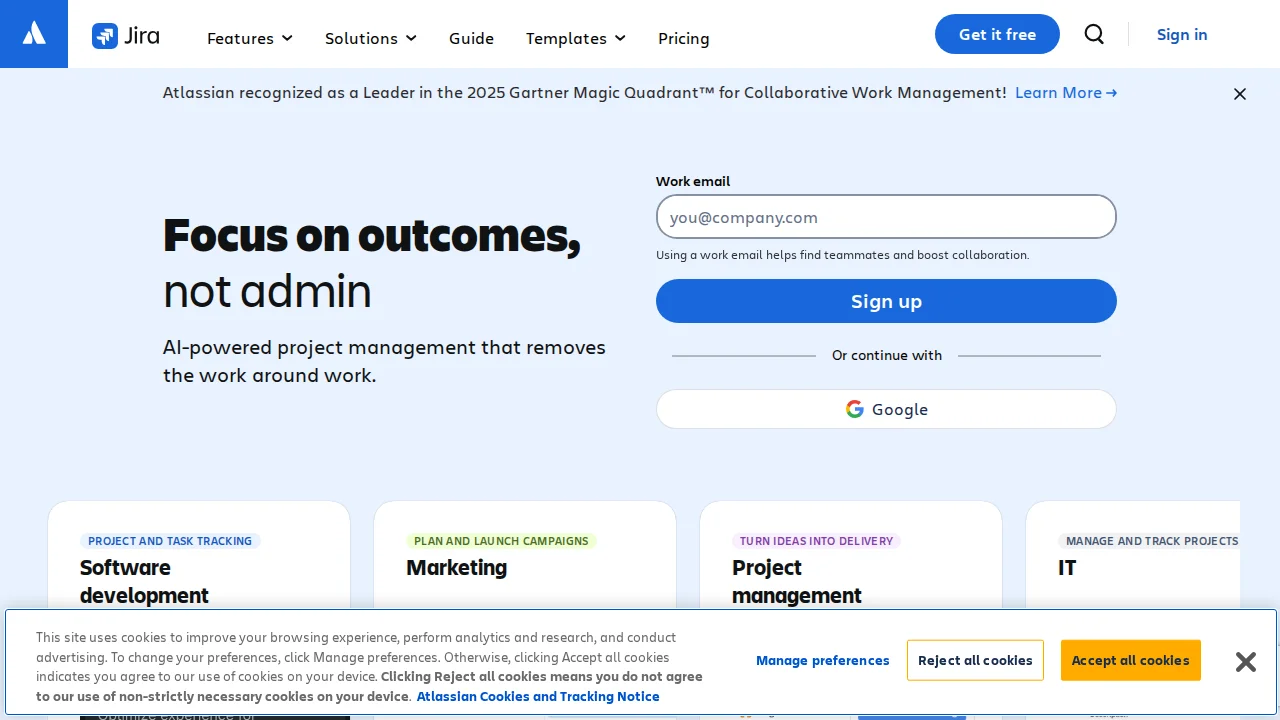 Screenshot Jira