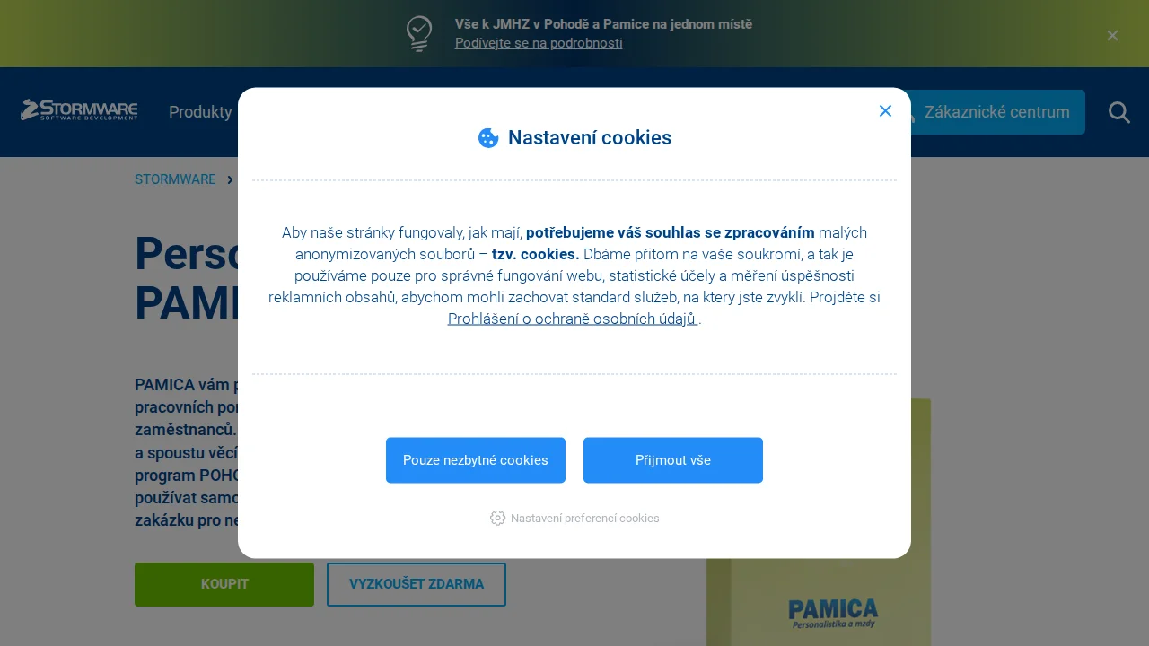 Screenshot Pamica