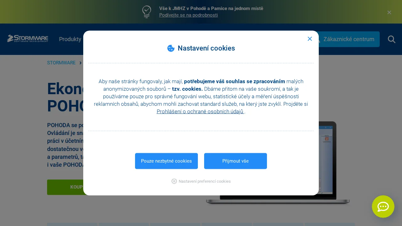 Screenshot POHODA