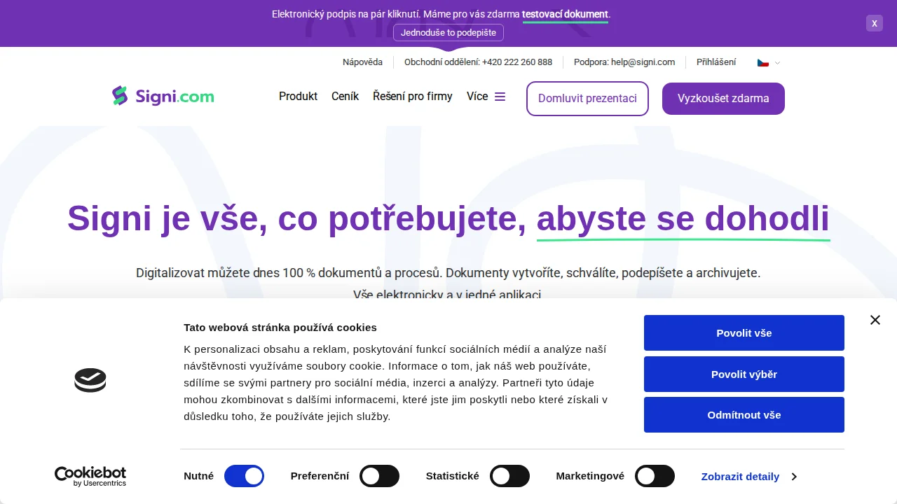 Screenshot Signi