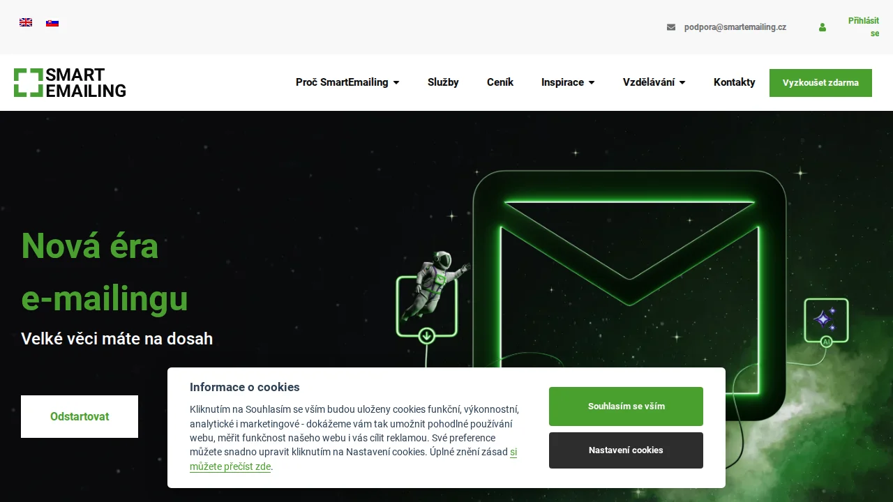 Screenshot Smartemailing