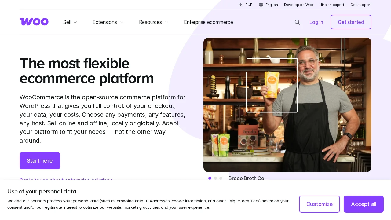 Screenshot WooCommerce