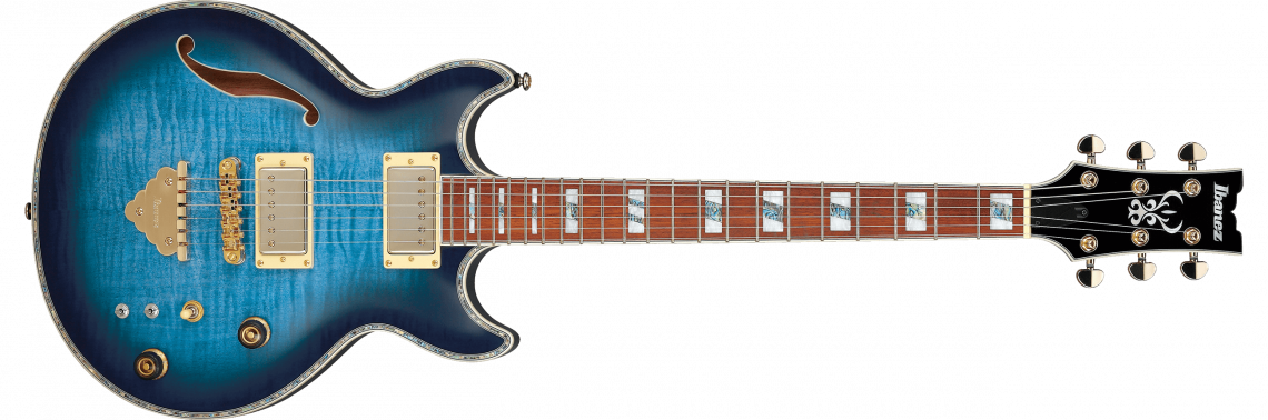 Ibanez AR520HFM-LBB - Light Blue Burst