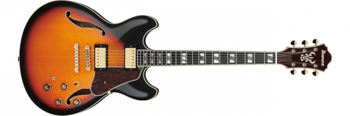 Ibanez AS113-BS - Brown Sunburst