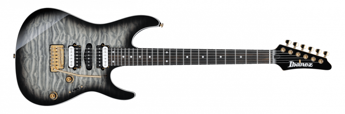 Ibanez AZ47P1QM-BIB - Black Ice Burst