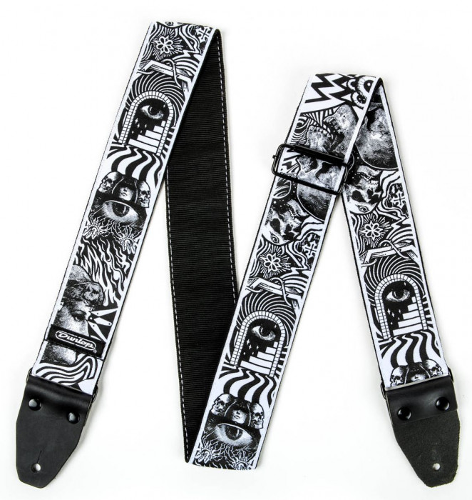 Dunlop ILD04 I Love Dust Strap Skulls