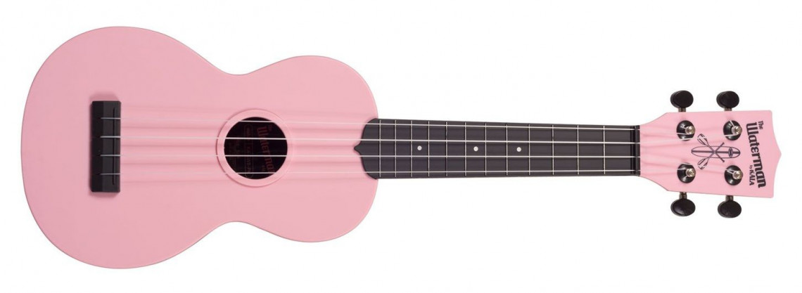 KALA Waterman Soprano Ukulele Soft Pink Matte