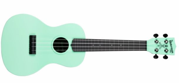 KALA Waterman Concert Ukulele Sea Foam Green