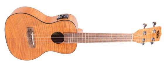 KALA Exotic Mahogany Concert EQ Ukulele Amber Satin