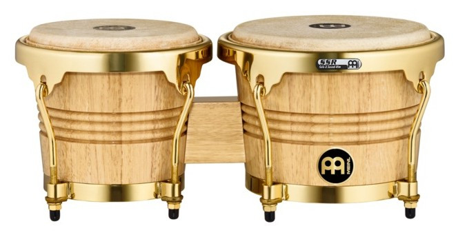 Meinl WB200NT-G Wood Bongos - Gold Tone Hardware