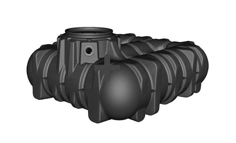 Plochá podzemní nádrž GRAF PLATIN 1500 l