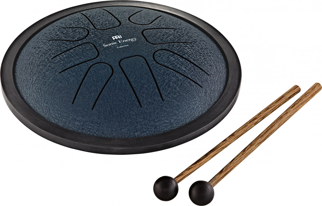 Meinl Sonic Energy SSTD2NB Small Steel Tongue Drum G Minor - Navy Blue