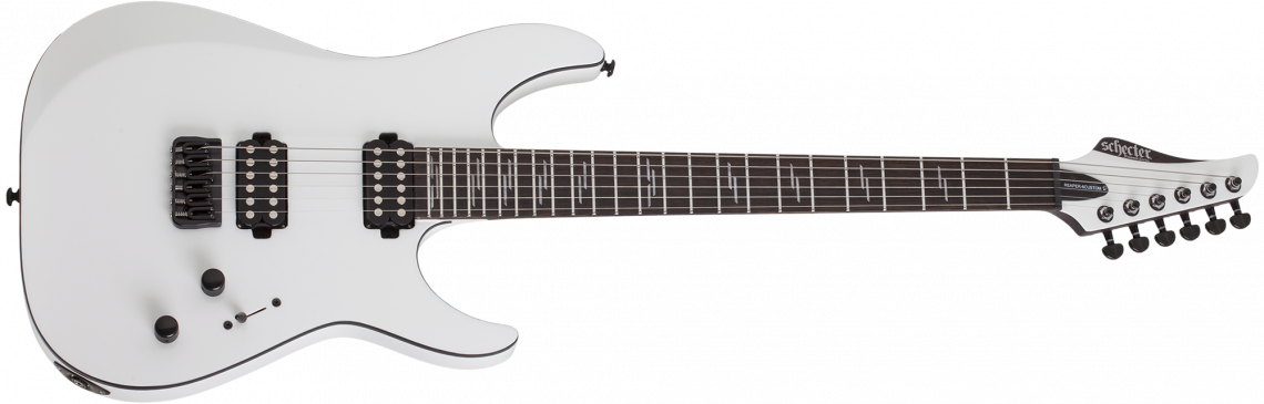 Schecter Reaper-6 Custom - Gloss White