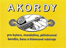 Publikace Akordy - pro kytaru, mandolínu, pětistrunné bendžo, basu a klávesové nástroje- Jiří Macek