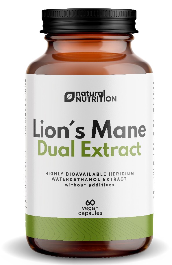 100% Lion´s Mane duální extrakt kapsle 60 caps
