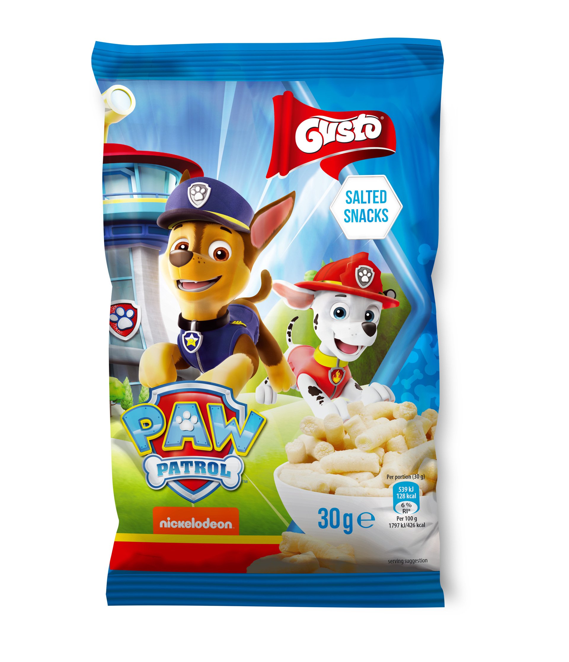 Gusto Tyčinka Tlapková patrola modré 30 g