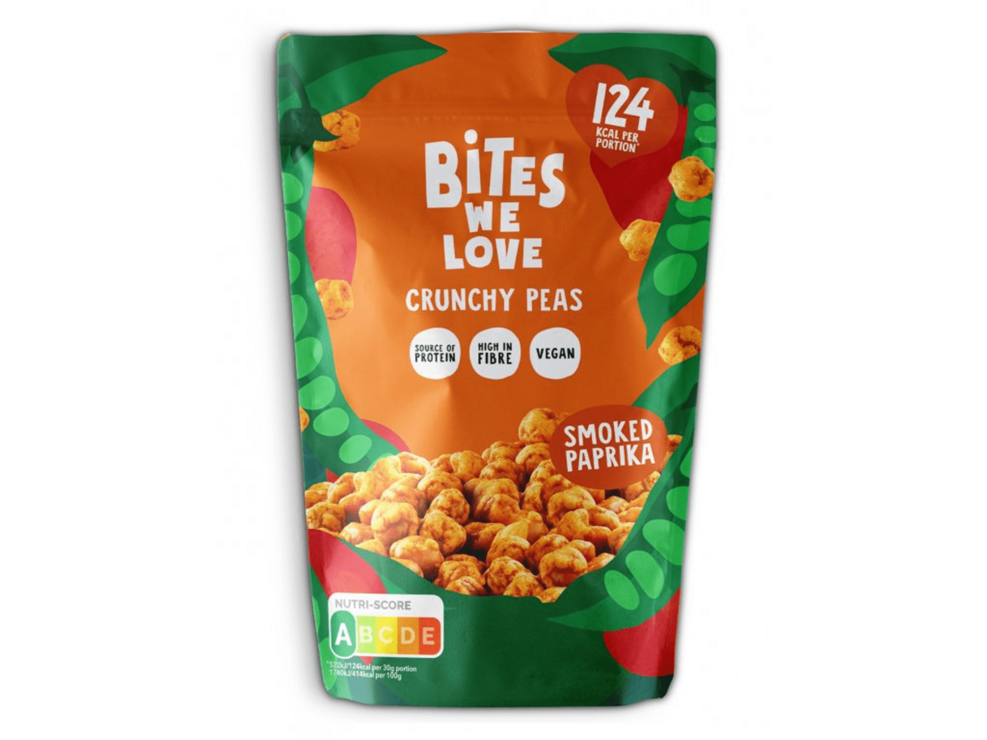 Bites we love Křupavý hrách, uzená paprika 100 g