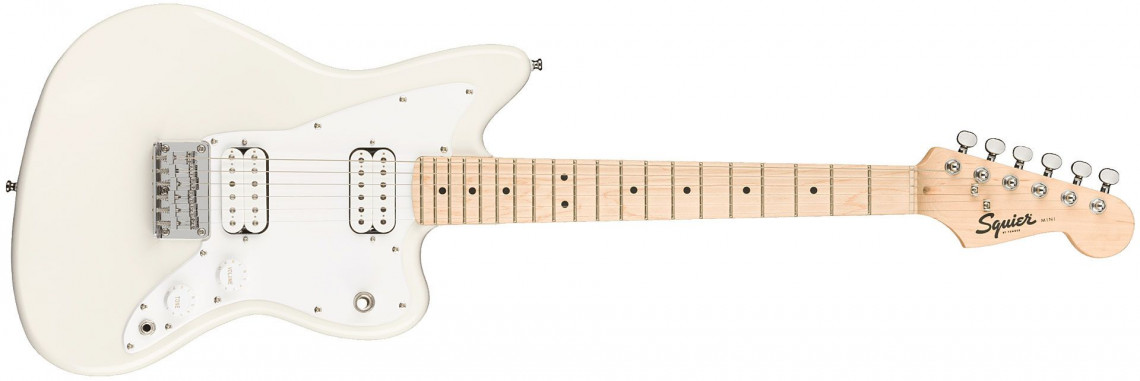 Fender Squier Mini Jazzmaster HH Olympic White Maple
