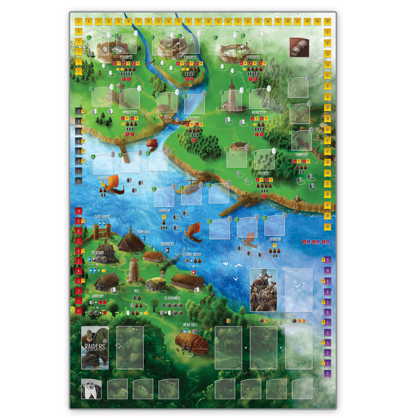 Raiders of the North Sea: Neoprene Playmat