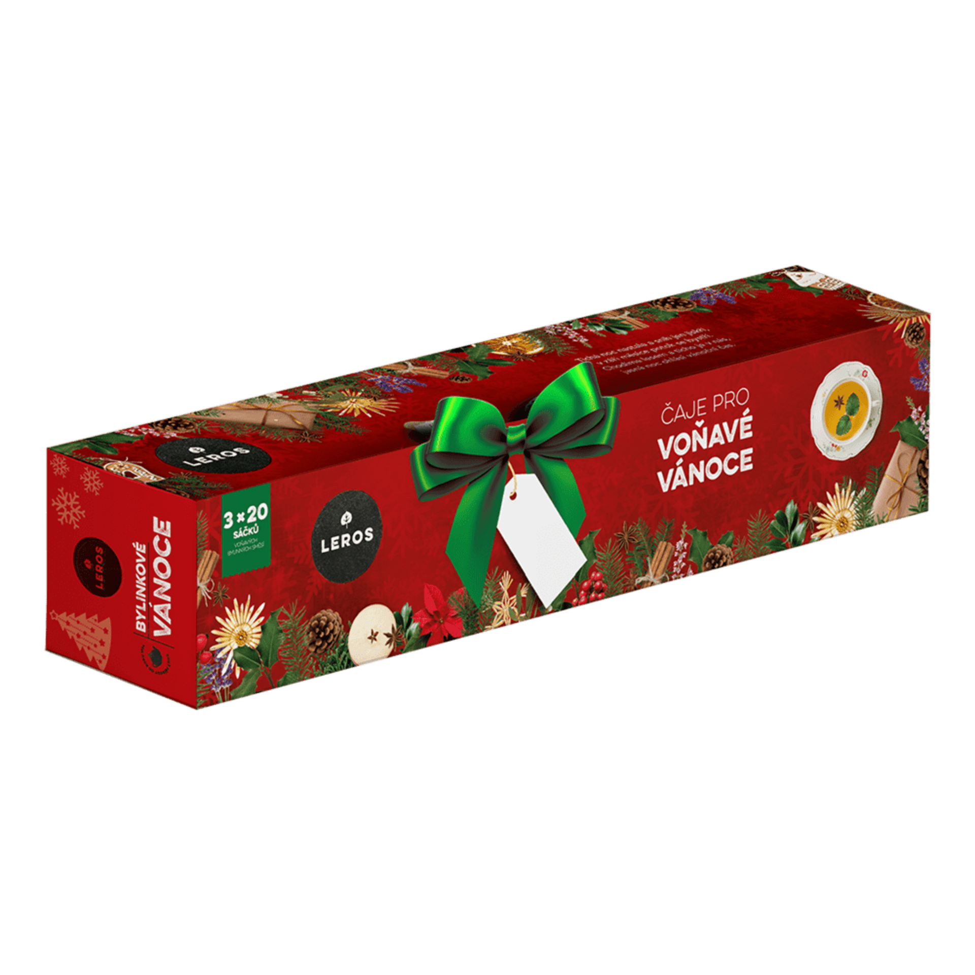 Leros Čaje pro voňavé Vánoce 3 3x20 sáčků