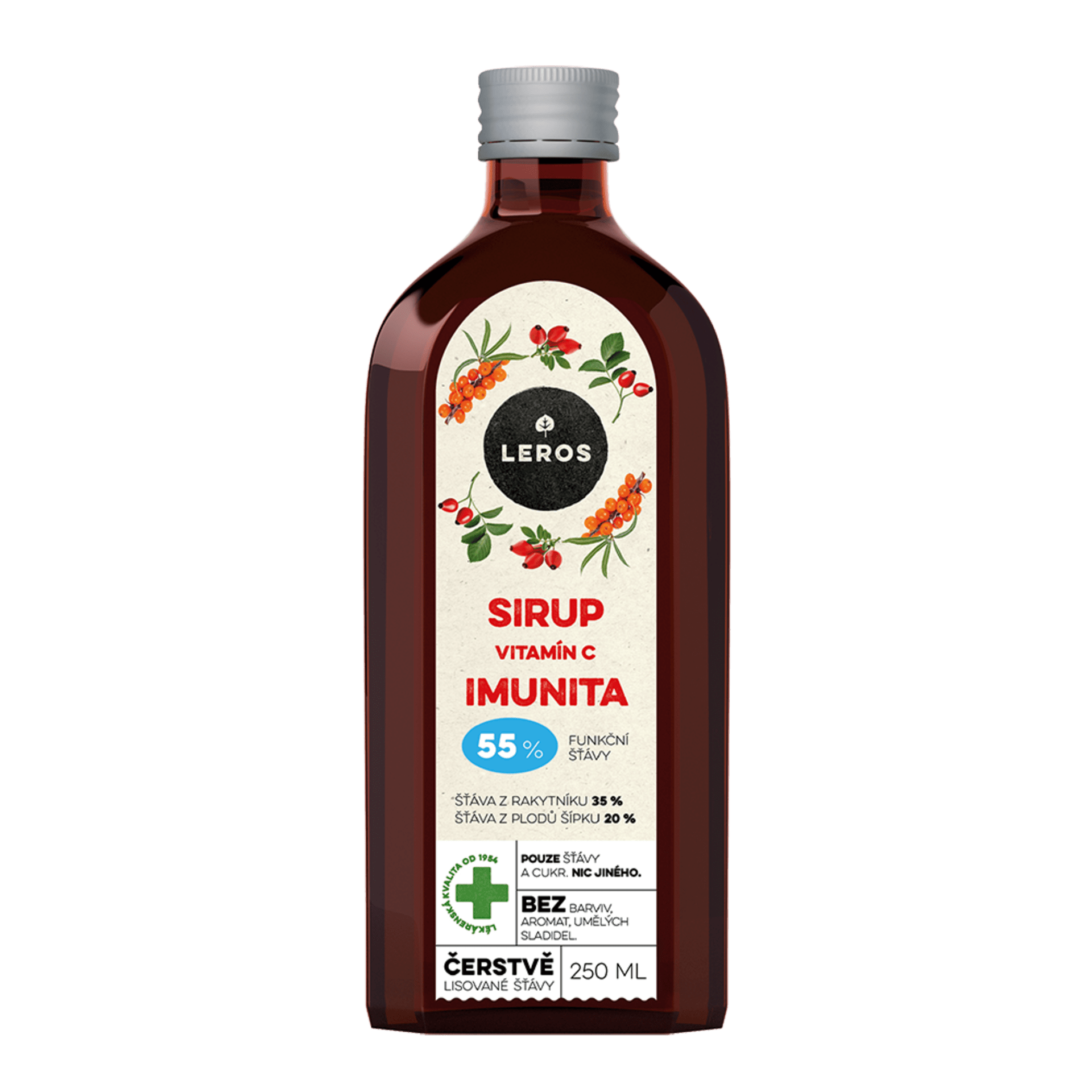 Leros Sirup Vitamín C Imunita 250 ml