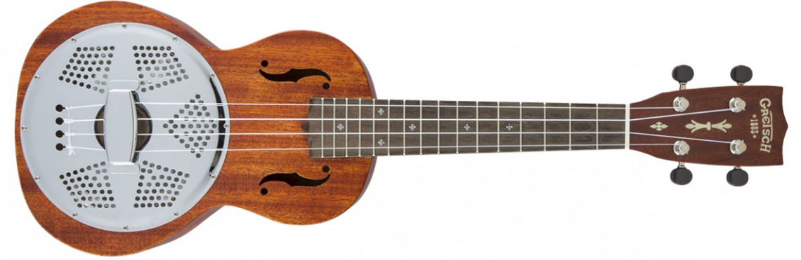 Gretsch G9112 Resonator-Ukulele Honey Mahogany Stain