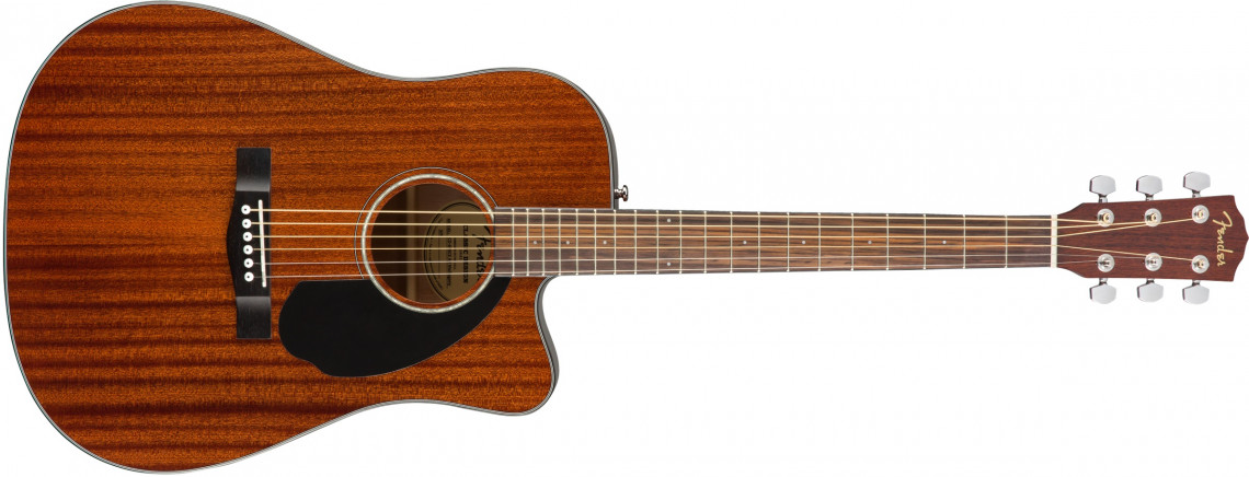 Fender CD-60SCE Dreadnought All-Mahogany Natural