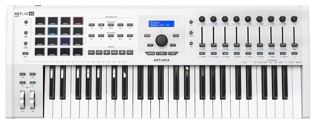 Arturia KeyLab 49 MkII White