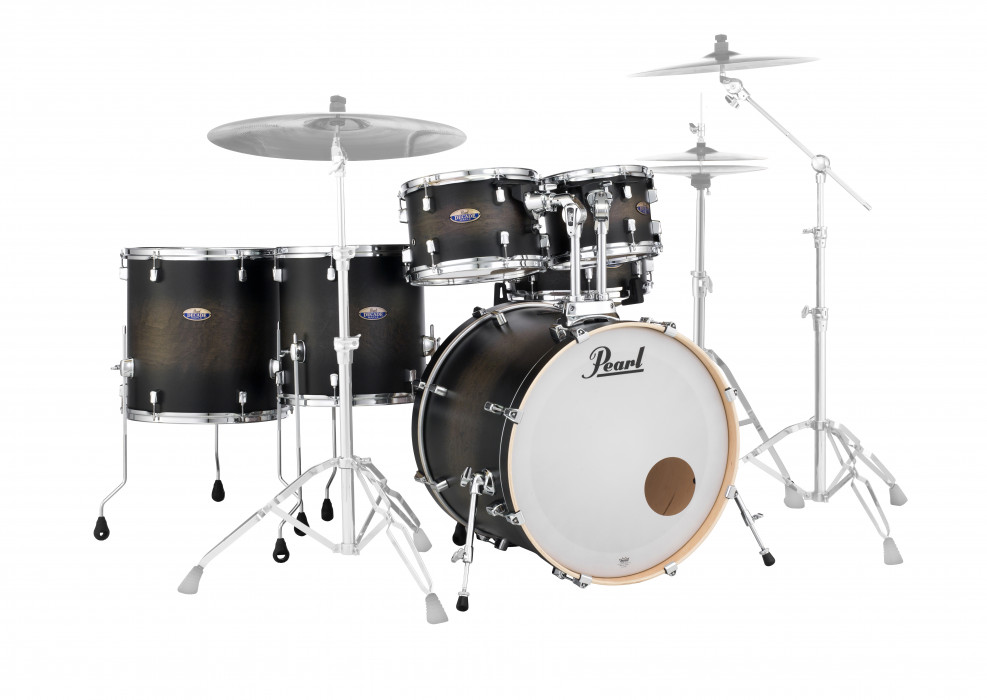 Pearl DMP926SP/C262 Decade Maple - Satin Black Burst