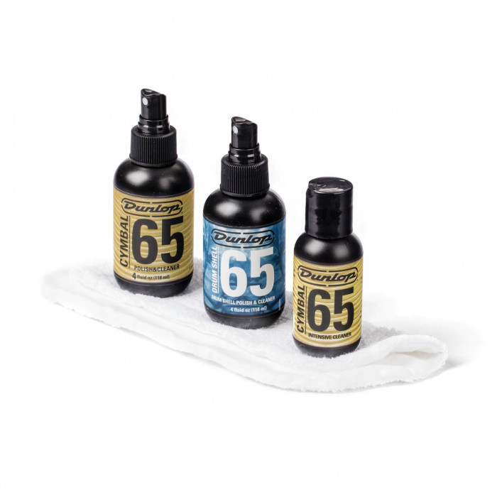 Dunlop 6400 System 65 Cymbal And Drum Care Kit