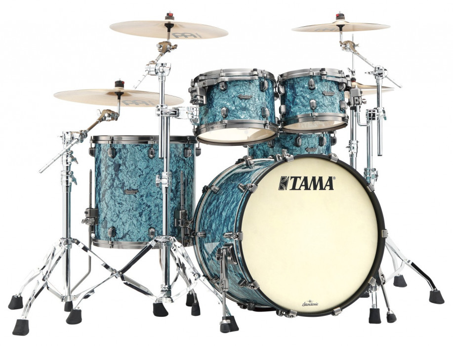 Tama MR42TZUS-TQP Starclassic Maple - Turquoise Pearl/Smoked Black Nickel Hardware