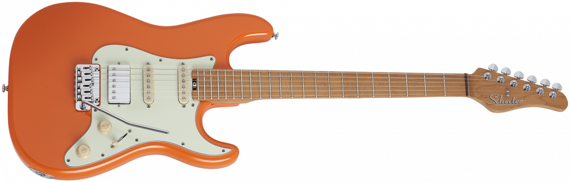 Schecter Nick Johnston Traditional HSS Atomic Orange
