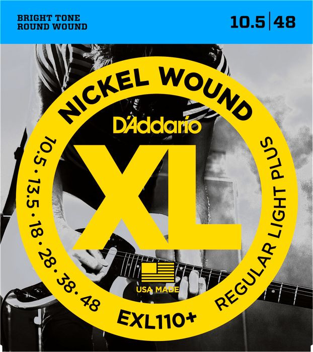 D'Addario EXL110+ Regular Light - .0105 - .048