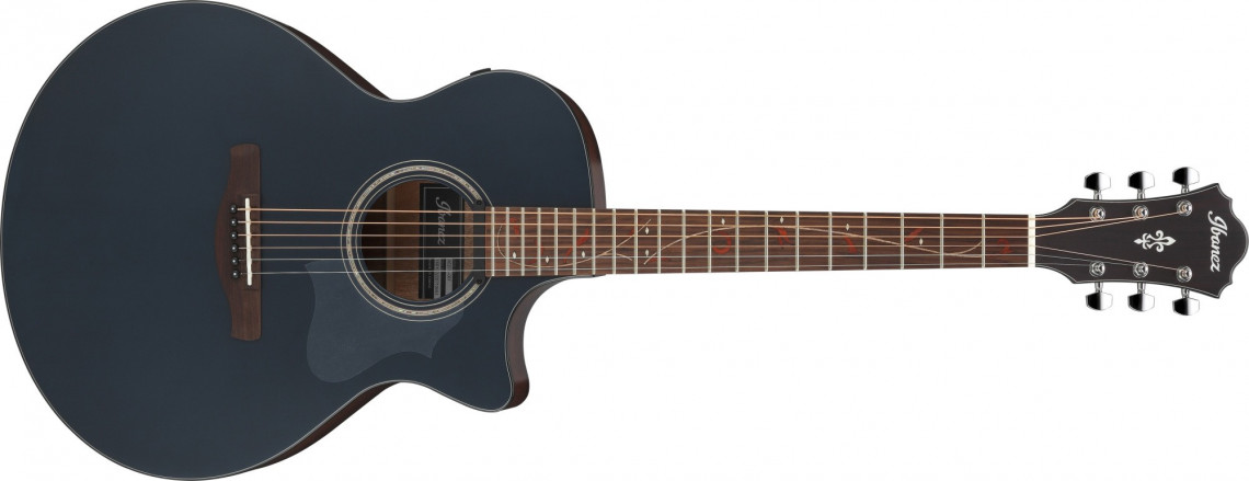 Ibanez AE275-DBF - Dark Tide Blue Flat