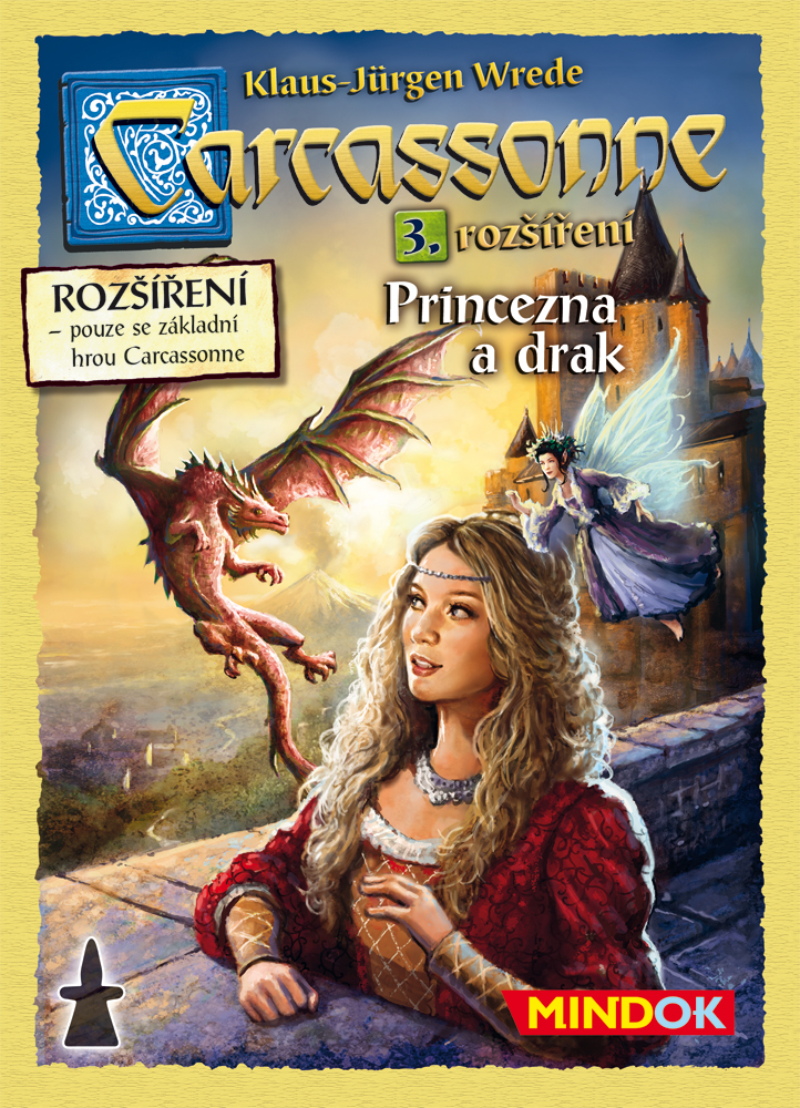 Mindok Carcassonne 2. edice: Princezna a drak