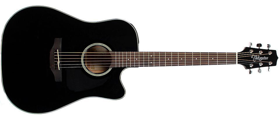 Takamine GD15CE, Rosewood Fingerboard - Black
