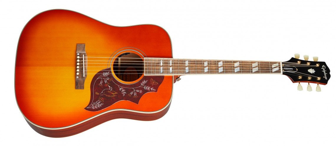 Epiphone Hummingbird - Aged Cherry Sunburst Gloss