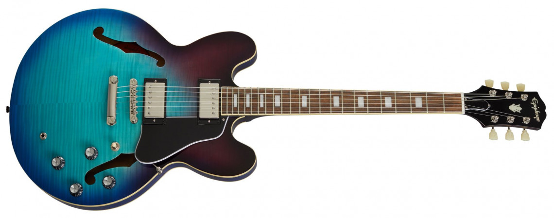 Epiphone ES-335 Figured - Blueberry Burst