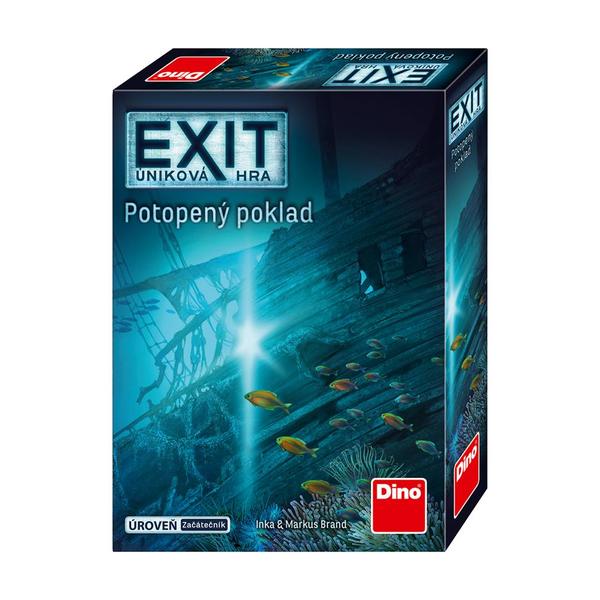 Dino Exit úniková hra: POTOPENÝ POKLAD