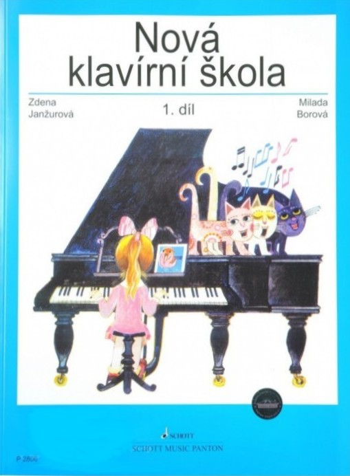 Publikace Nová klavírní škola 1 - Milada Borová, Zdena Janžurová