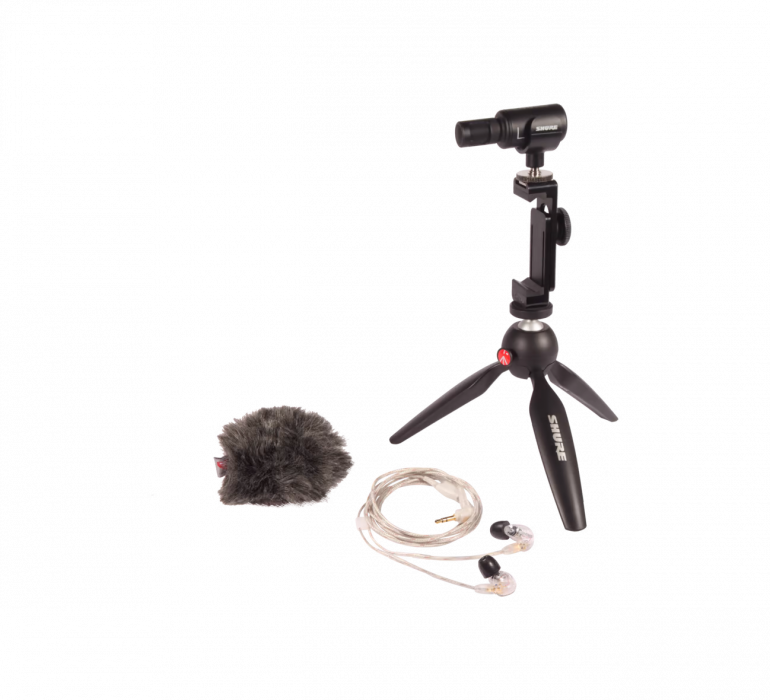 Shure HOTbundle SET, MV88+, SE215-CL, AMV88-FUR