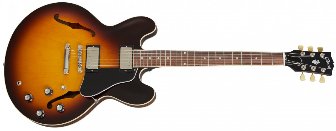 Gibson ES-335 Satin - Satin Vintage Burst