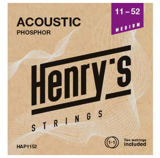 Henry’s HAP1152 Acoustic Phosphor - 011“ - 052“