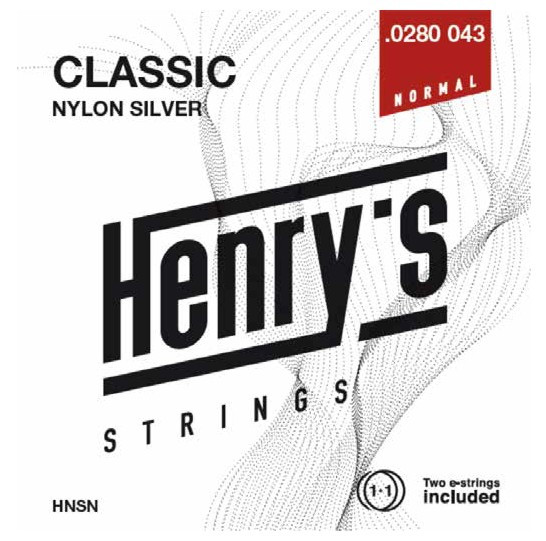Henry’s HNSN Classic Nylon Silver - 0280“ - 043“