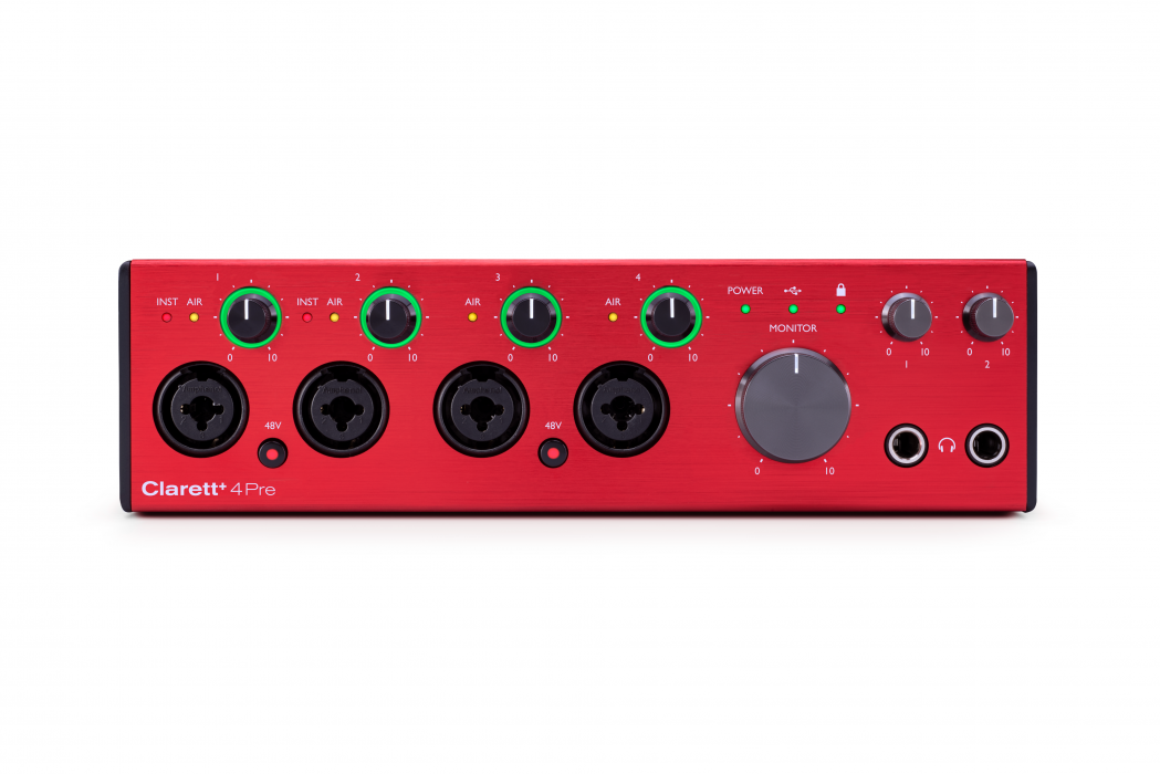 Focusrite Clarett+ 4Pre