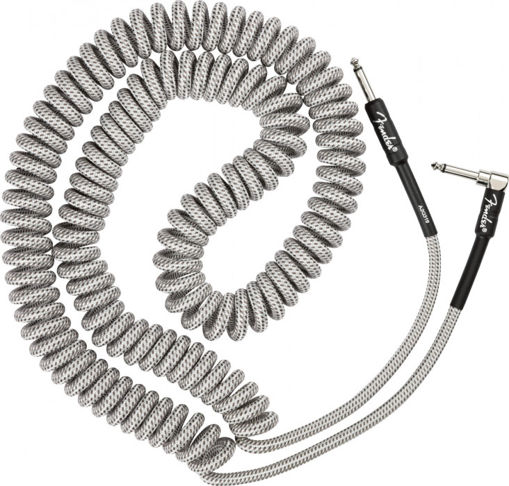 Fender Professional Coil Cable 30" White Tweed