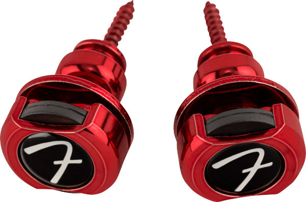 Fender Infinity Strap Locks Red